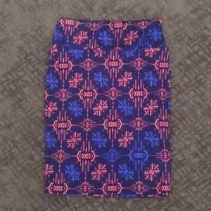 Blue and Pink skirt from LuLaRoe